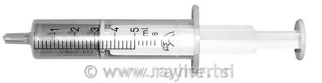 Injection, 5 ml., for technique-3D
