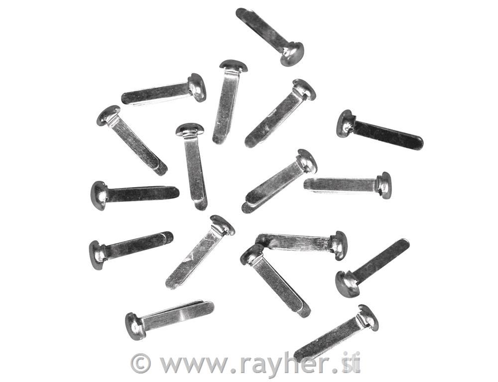 Rascjepke, srebrne, 18 kom