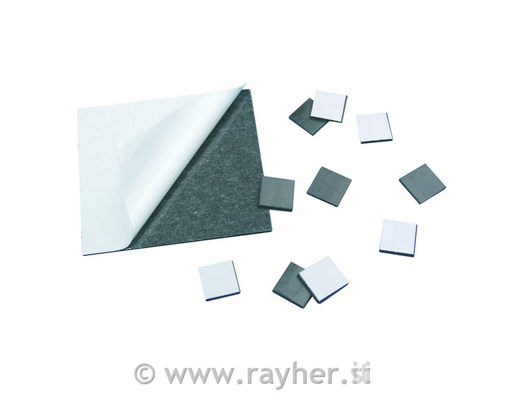 Magnetska folija, 80x75mm, 2 mm, samoljepljiva, 1 kom