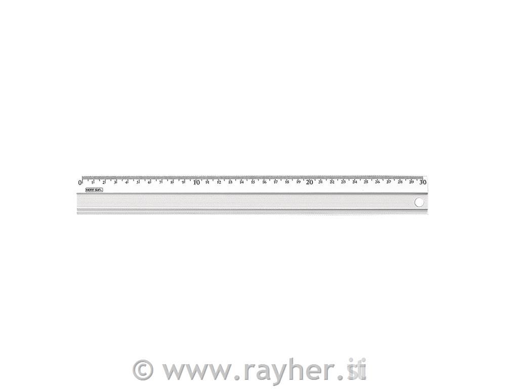 Ravnilo kovinsko, dolžina 30 cm
