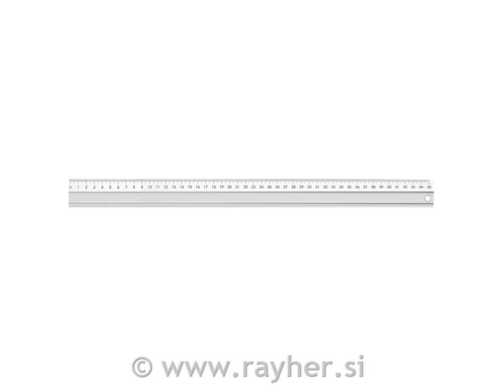 Ravnilo kovinsko, dolžina 45 cm