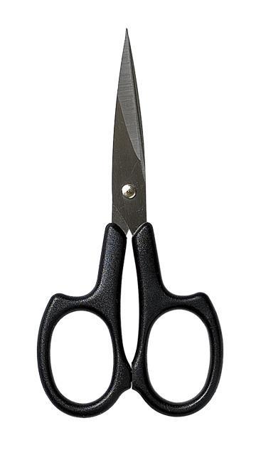 Škare za papir s oštrim vrhom, 11 cm