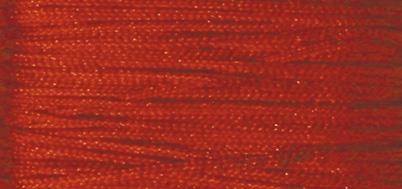 Jewellery cord, red, o 1 mm, tab-card 20