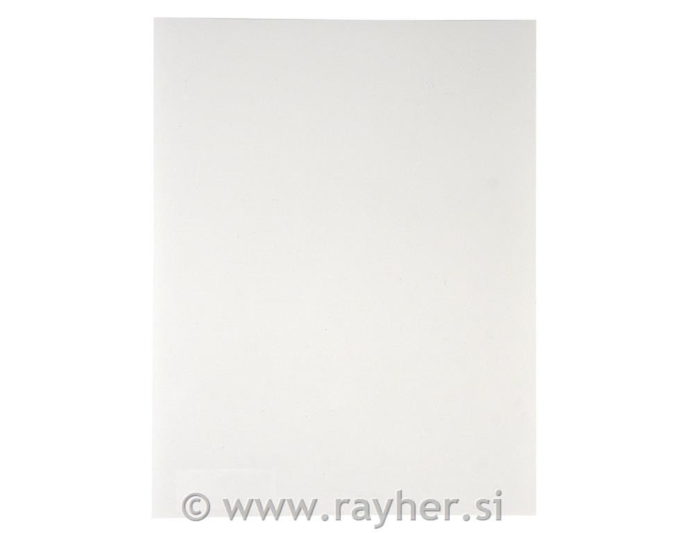 Shrinking plastic foil, white, 262x202mm