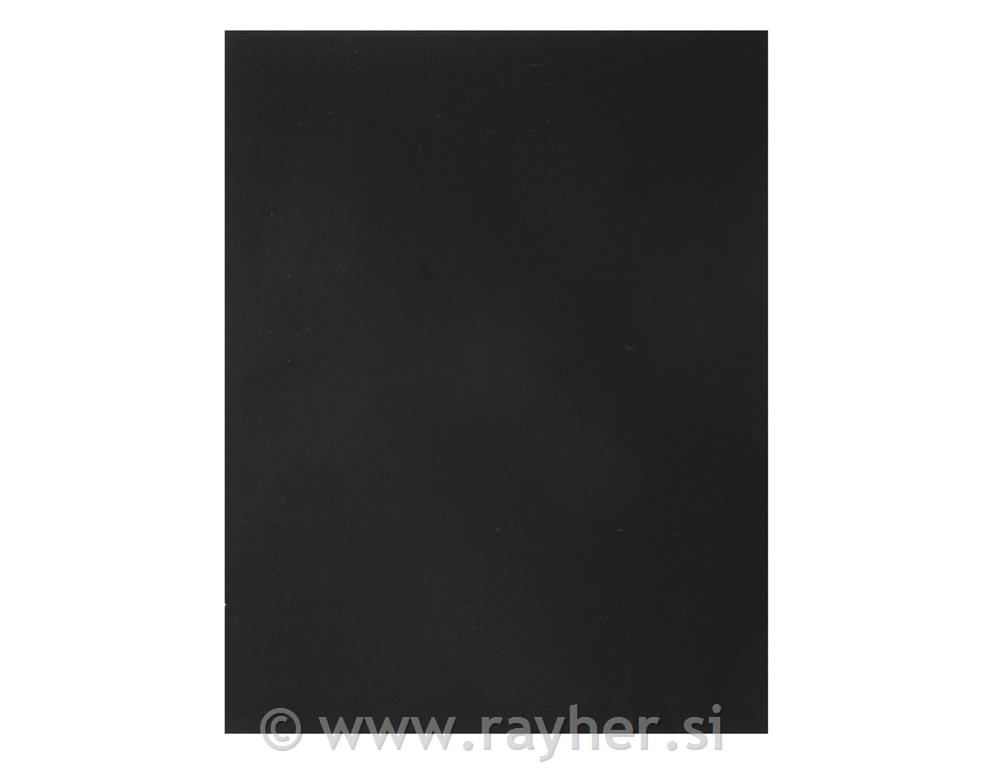 Shrinking plastic foil, black, 262x202mm