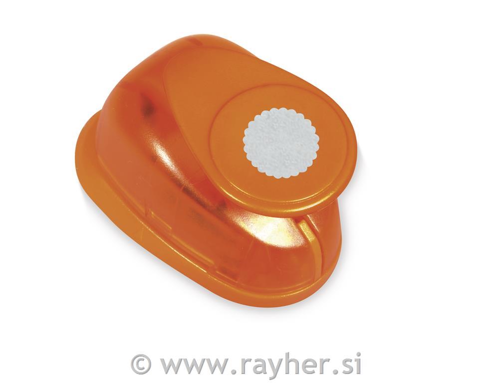 Probijač rupa: krug s ukrasnim rubom, o2.54 cm, (1")