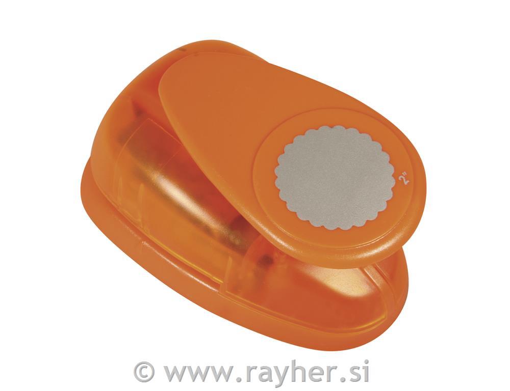 Probijač rupa: krug s ukrasnim rubom, o5.08 cm, (2")
