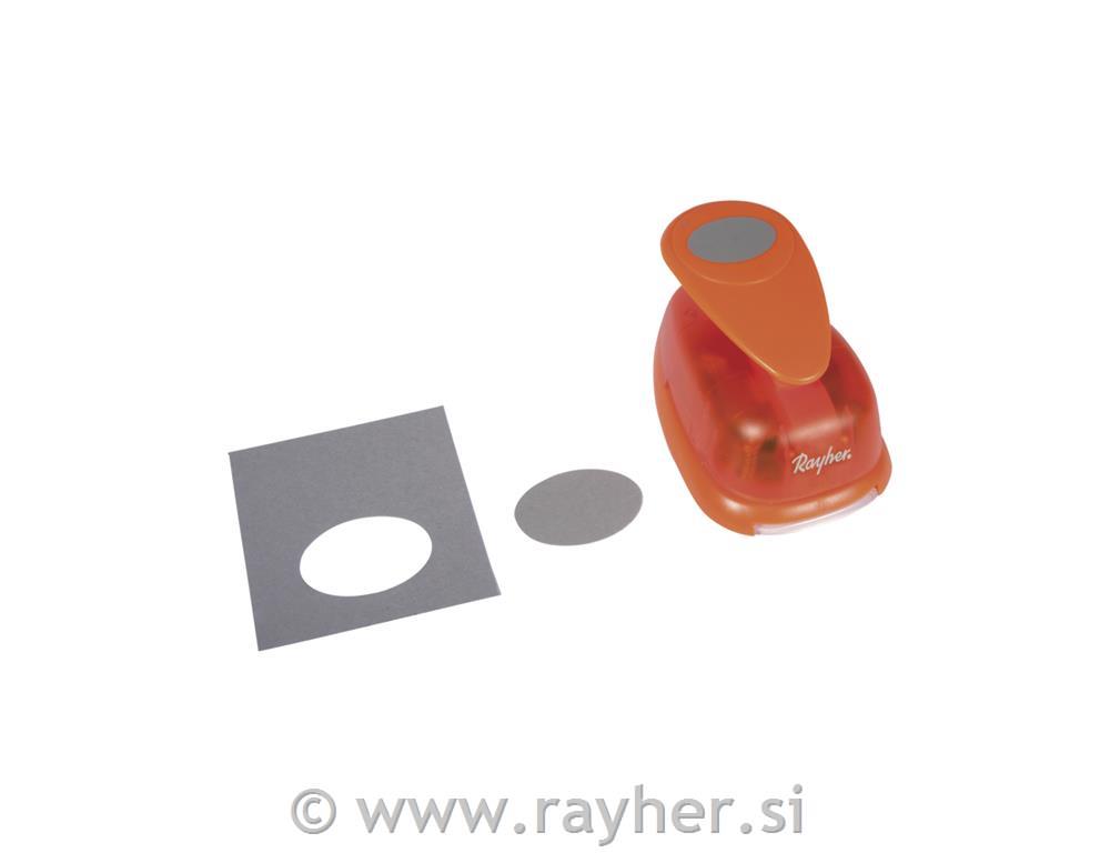 Probijač rupa: oval, širina: 5.08 cm, (2")