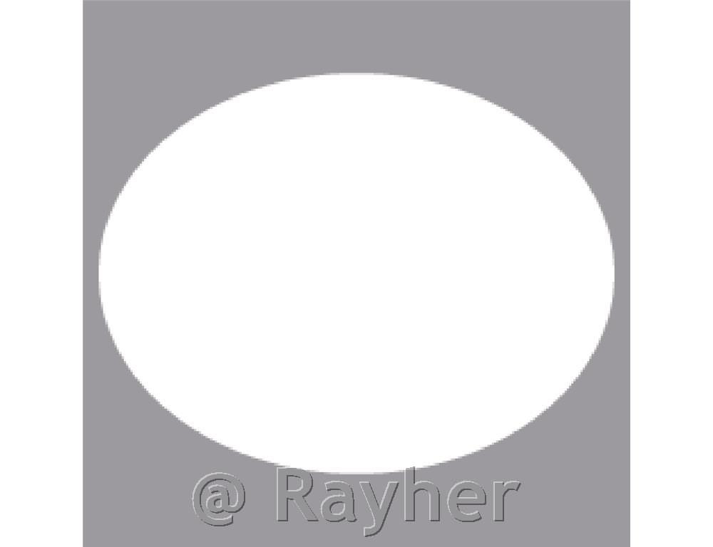 Probijač rupa: oval, širina: 8 cm, (3 ")