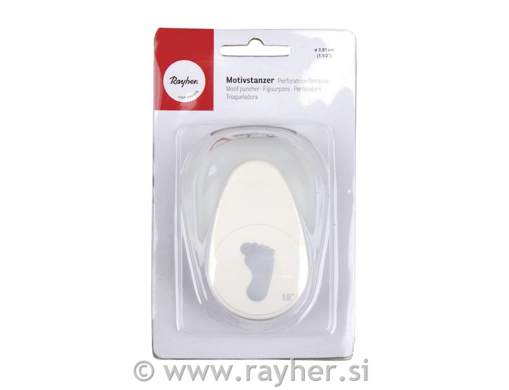 Probijač rupa, otisak stopala, 3.81 cm o