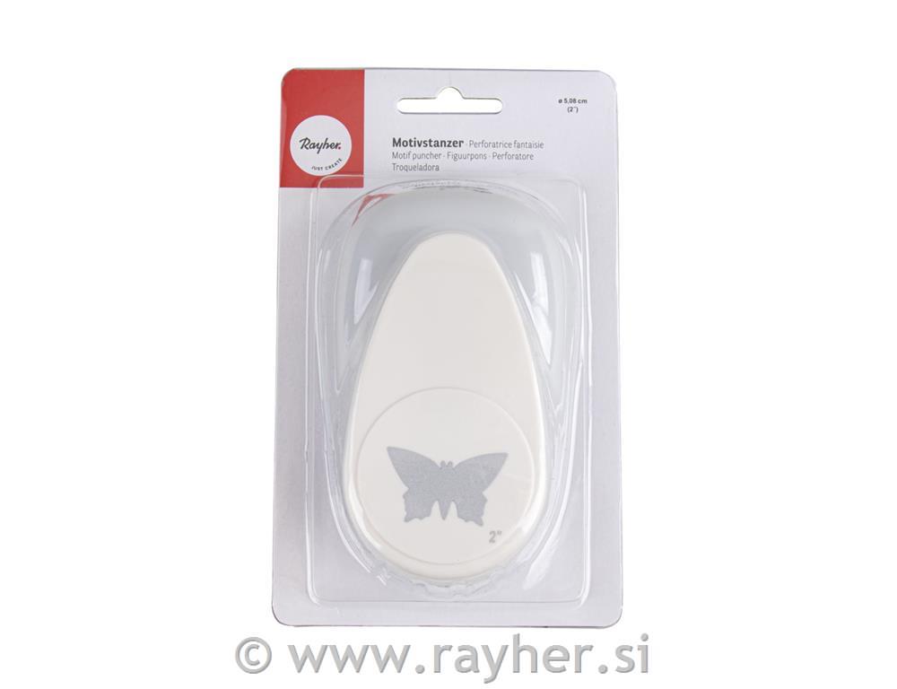 Probijač rupa, leptir, 5.08 cm o