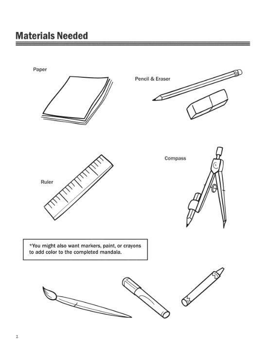 Knjiga How to Draw Mandalas