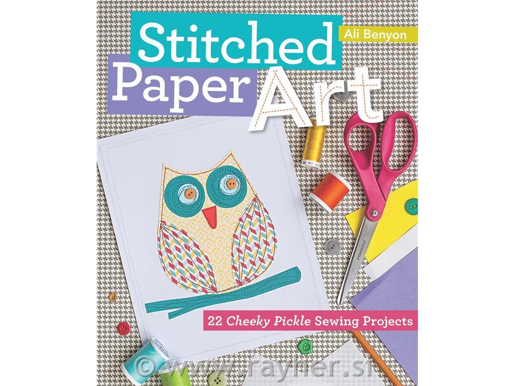KNJIGA STITCHED PAPER ART