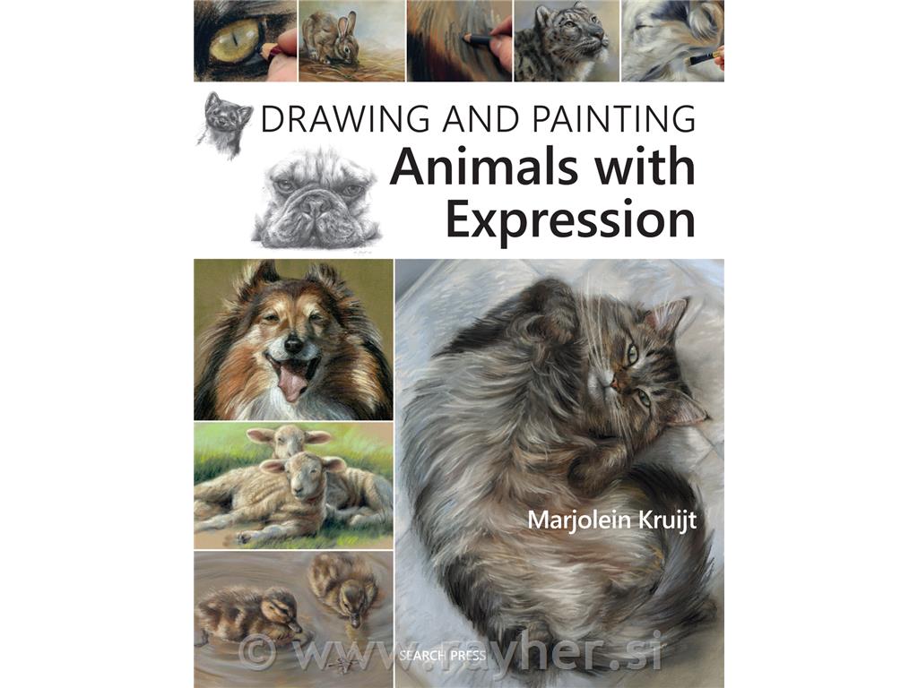 KNJIGA DRAW&PAINT ANIMALS W. EXPRESSION