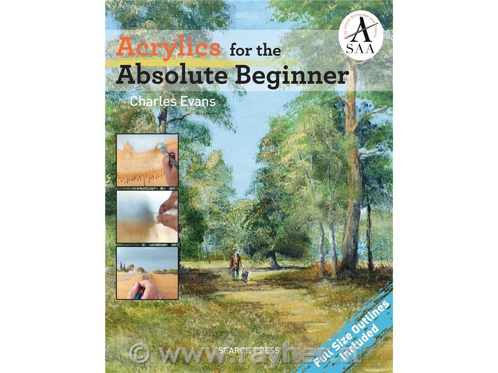 KNJIGA ACRYLICS ABSOLUTE BEGINNER