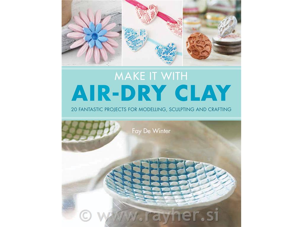 KNJIGA MAKE IT WITH AIR DRY CLAY