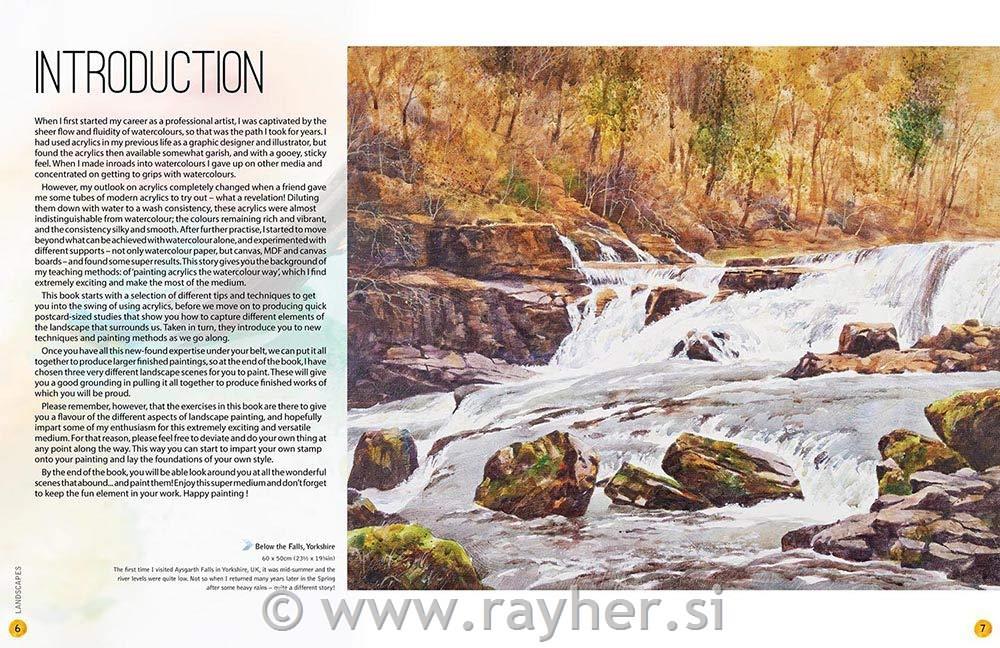 Knjiga Landscapes in Acrylics