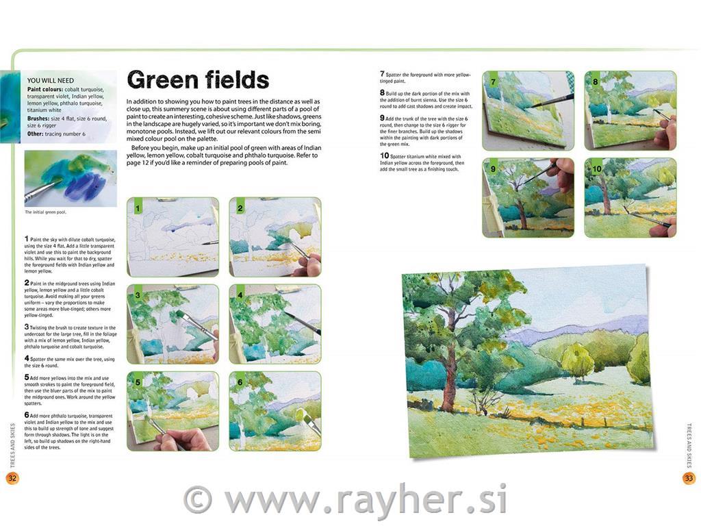 Knjiga Landscapes in Acrylics