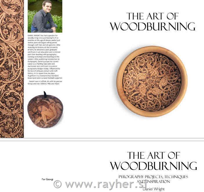 KNJIGA THE ART OF WOODBURNING