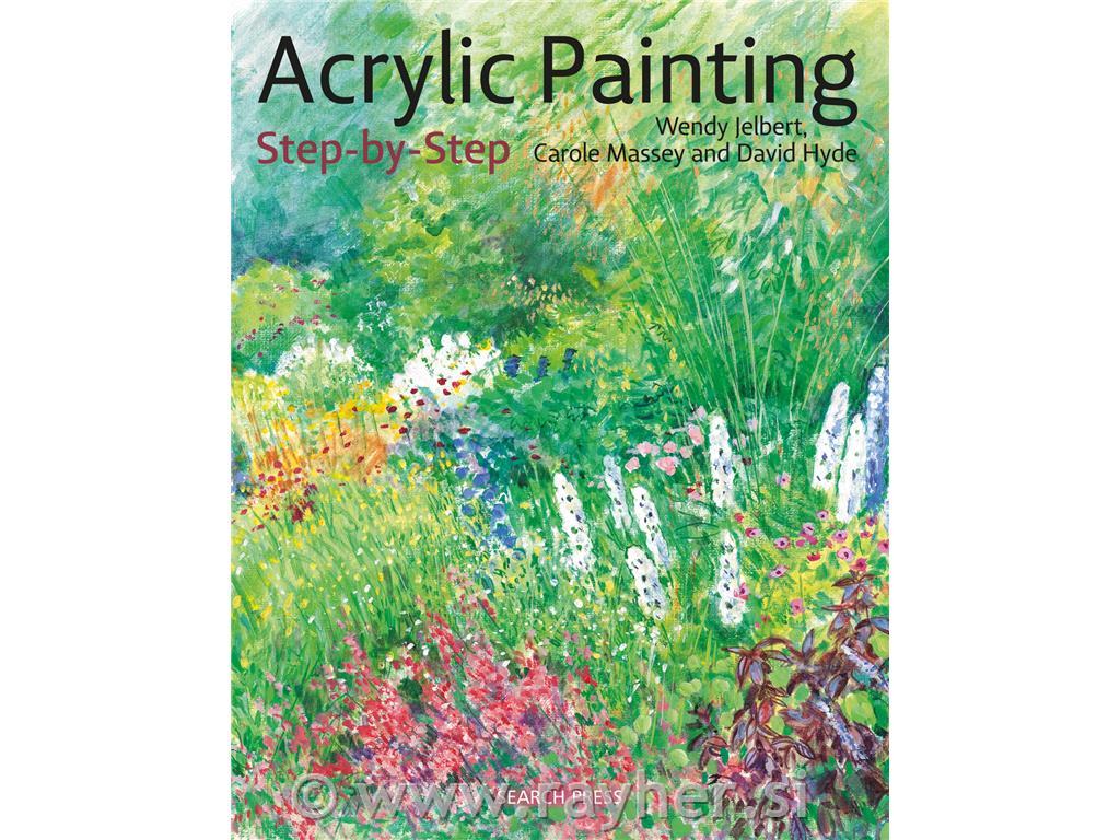 KNJIGA ACRYLIC PAINTING STEP BY STEP
