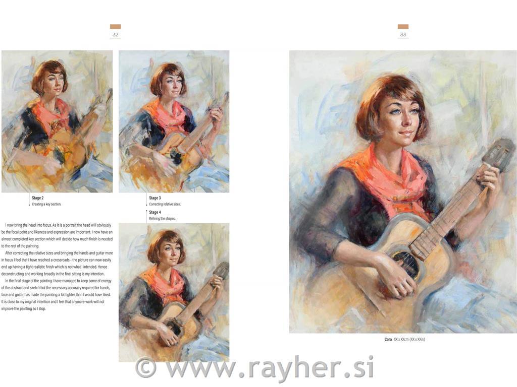 Book Painting Portraits in Oils