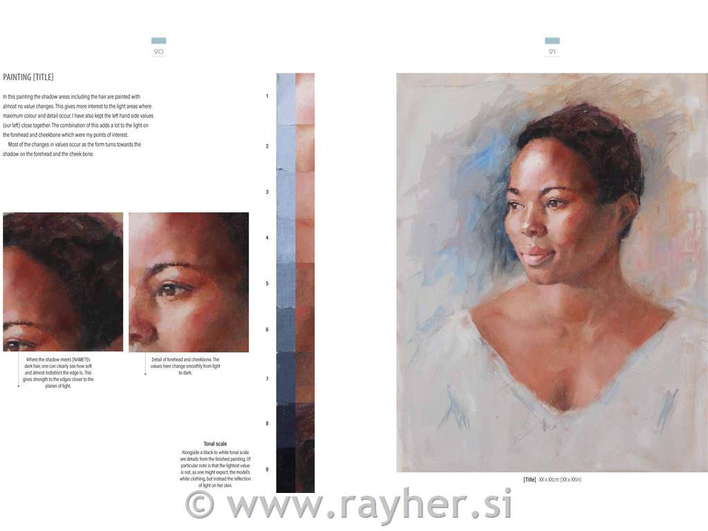 Book Painting Portraits in Oils