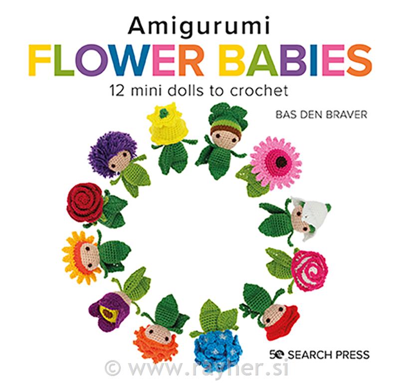 Knjiga Amigurumi Flower Babies