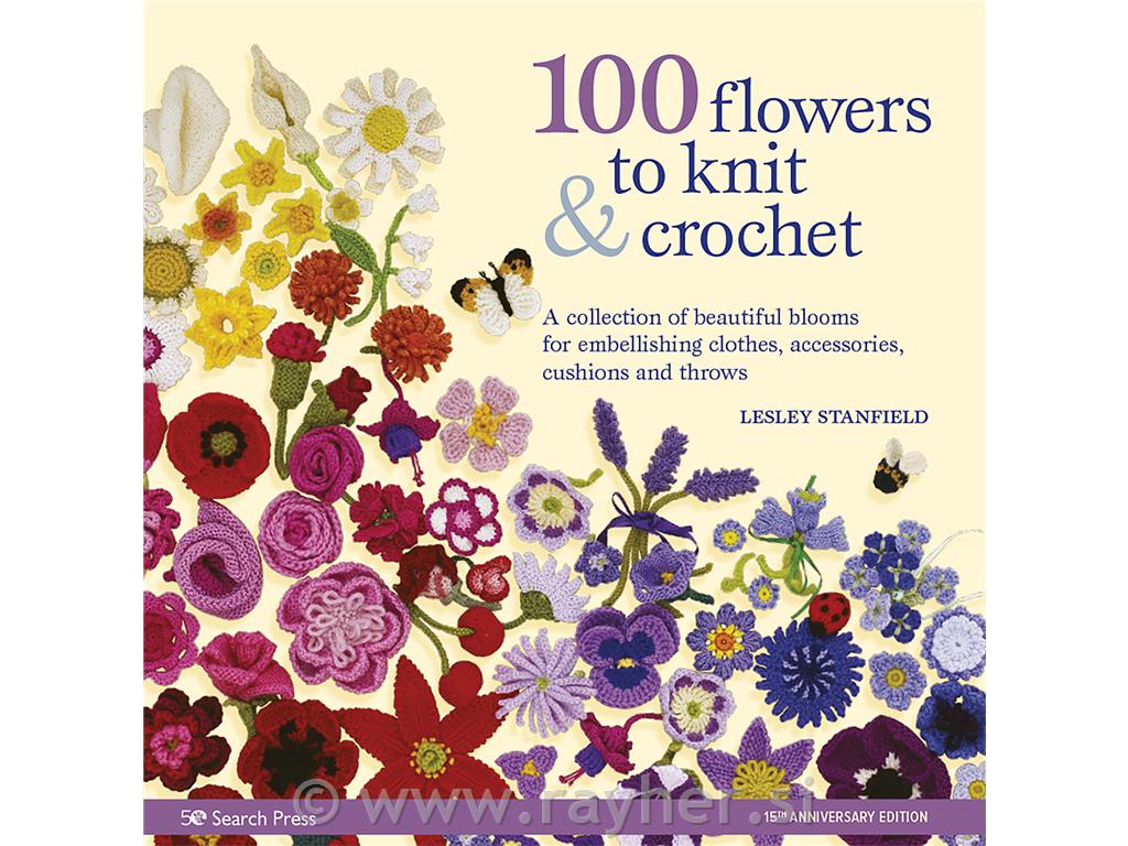 Knjiga 100 Flowers to Knit & Crochet