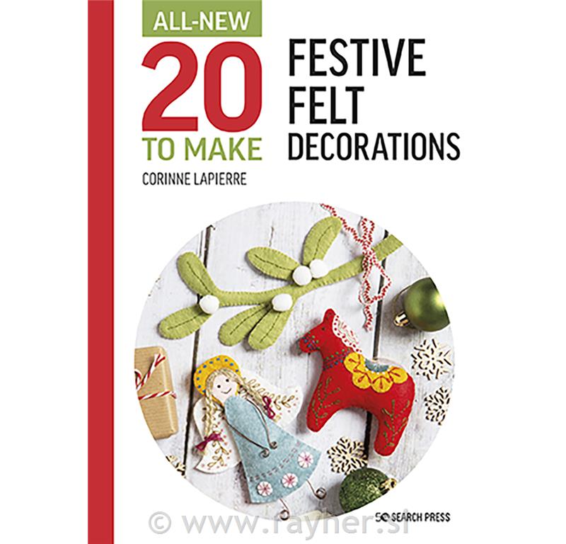 Knjiga Festive Felt Decorations
