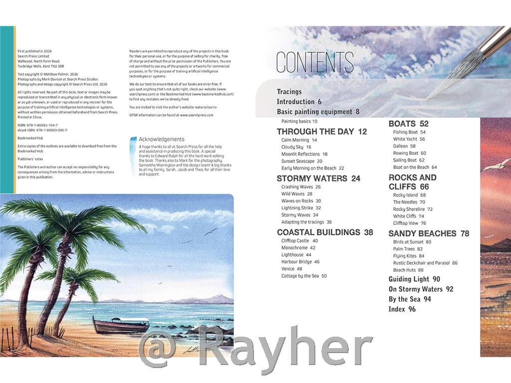 Knjiga Ready to Paint in 30 Minutes:Seascapes