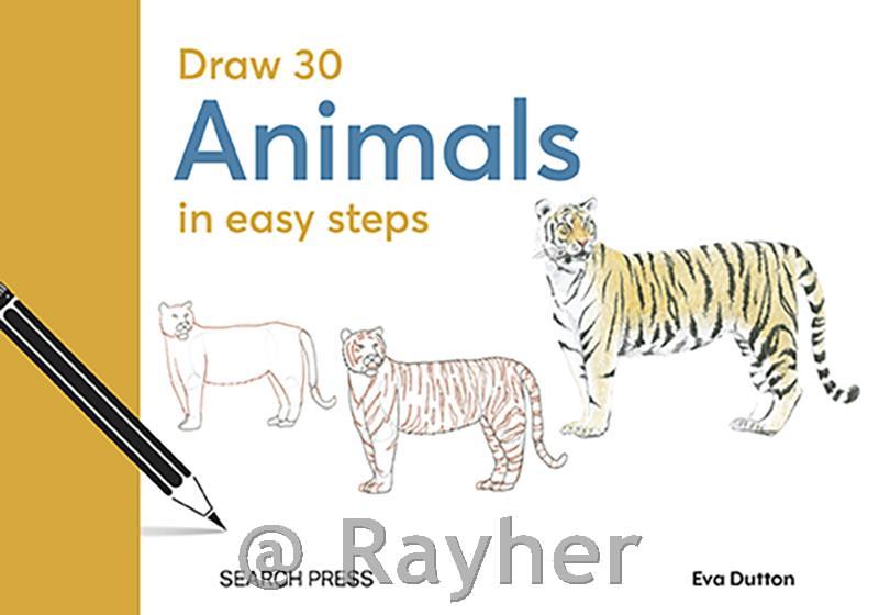 Knjiga Draw 30: Animals