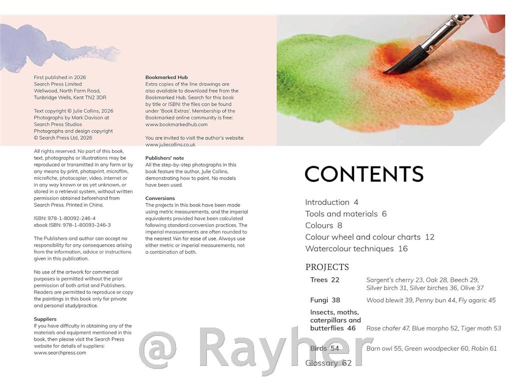 Knjiga The Colour Mixing Guide:Watercolour Woodland