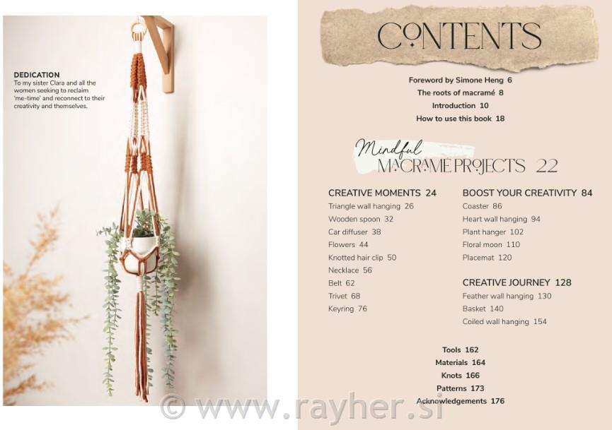 Knjiga Mindful Macrame