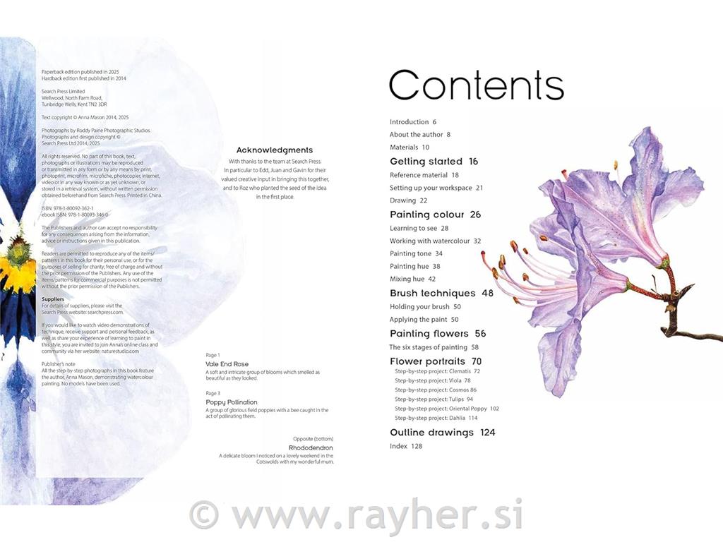 Knjiga The Modern Flower Painter