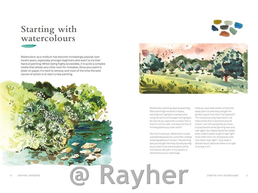 Knjiga Painting Landscapes