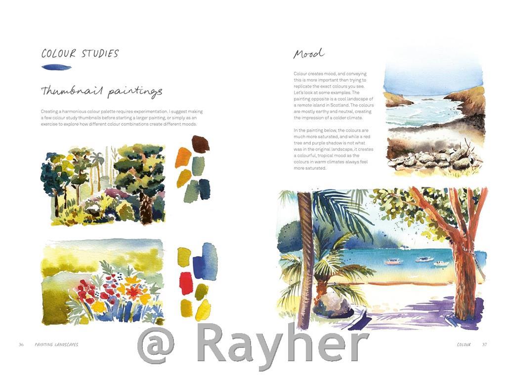 Knjiga Painting Landscapes