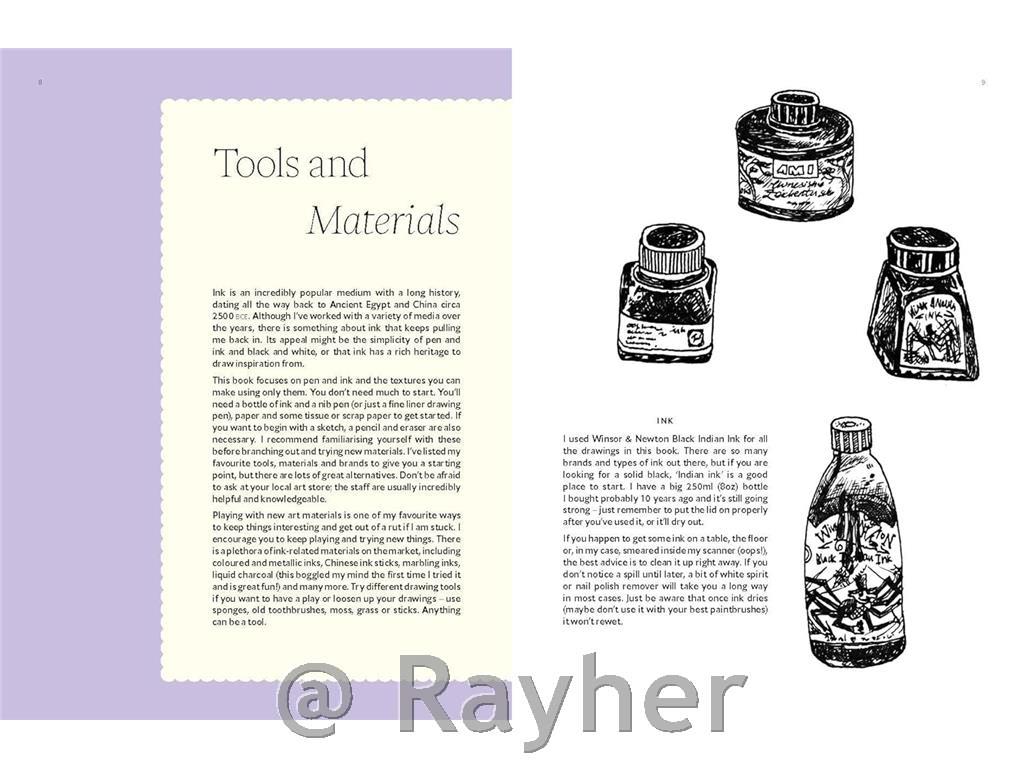 Knjiga 15 Minute Art Pen & Ink