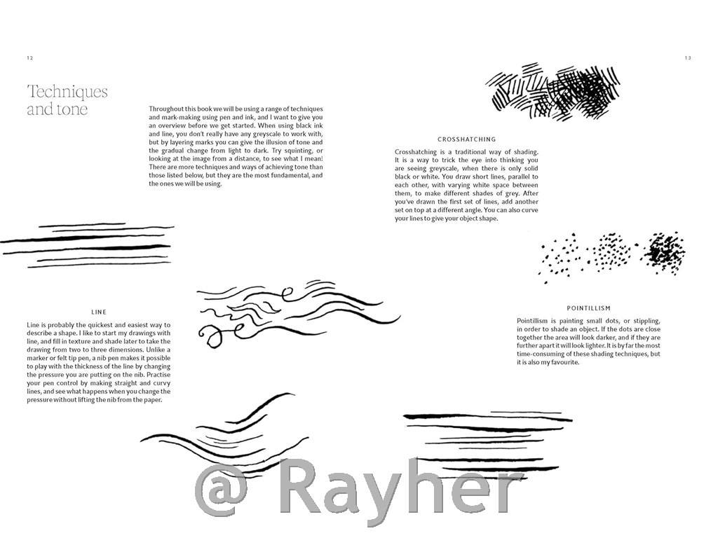 Knjiga 15 Minute Art Pen & Ink