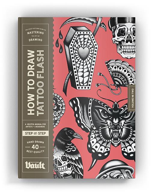 Knjiga How to Draw Tattoo Flash