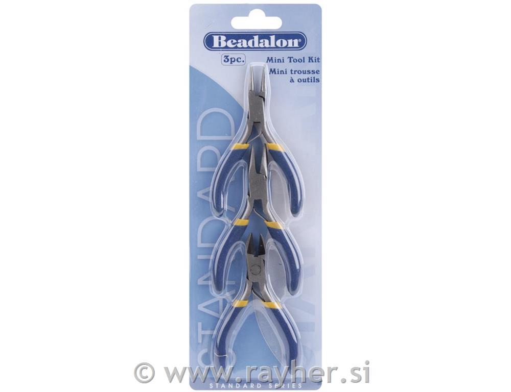 KLIJEŠTA ZA NAKIT MALA, SET, 3, BEADALON