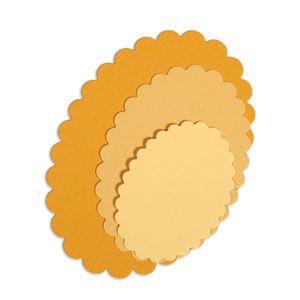 Sizzix Framelits nastavak, Oval deko
