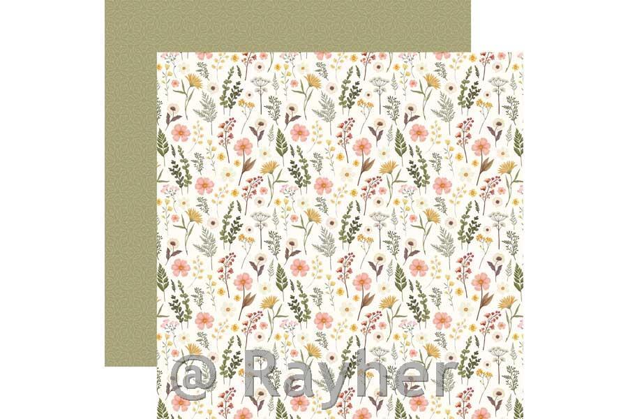 Scrapbooking papir Pressed Floral Be Bol