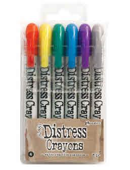 DISTRESS CRAYON, SET "4"