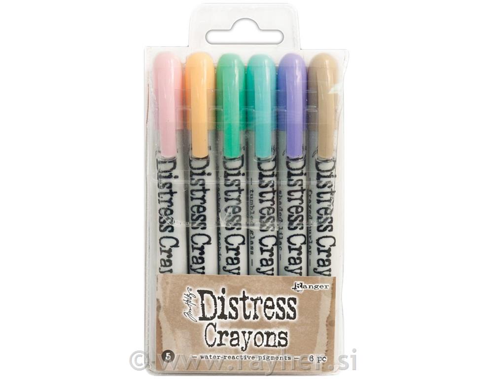 DISTRESS CRAYON, SET "5"