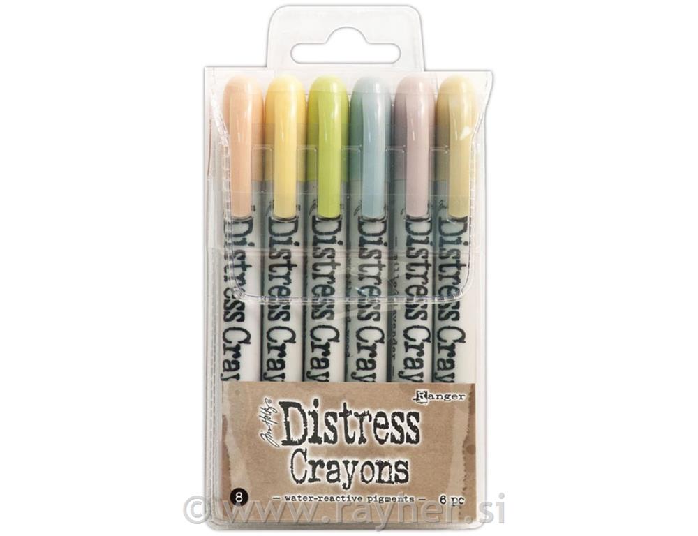 DISTRESS CRAYON, SET "8"
