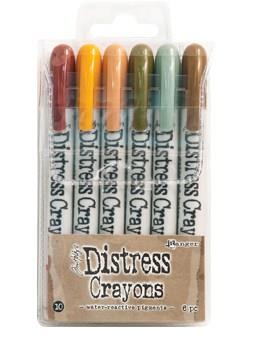DISTRESS CRAYON, SET "10"