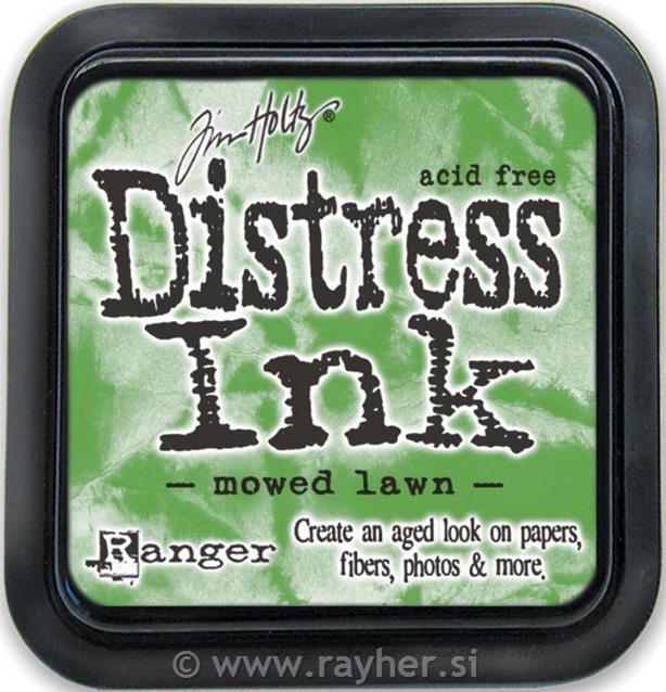 Distress Ink Mowed Lawn