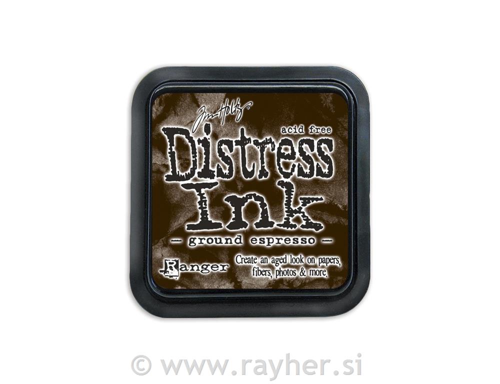 Distress Ink blazinica, Ground Espresso