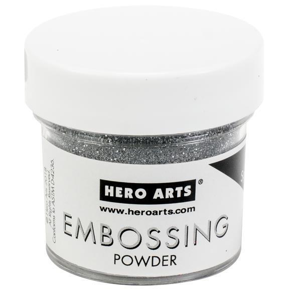 Puder za embossing, srebrne šljokice