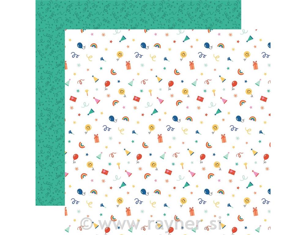 Scrapbooking papir Let's Party